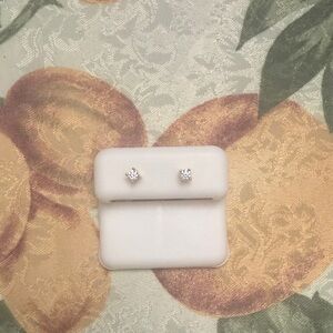 Elegant Silver Stud Earrings